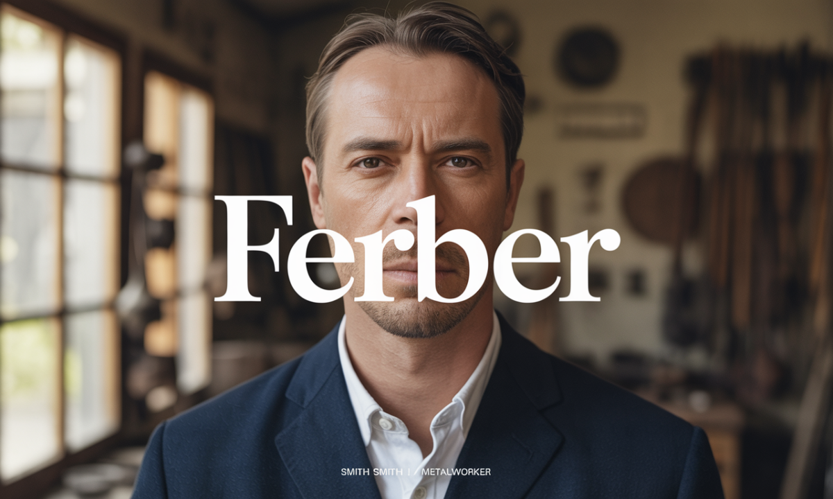 Illustration de Ferber, Noms de famille