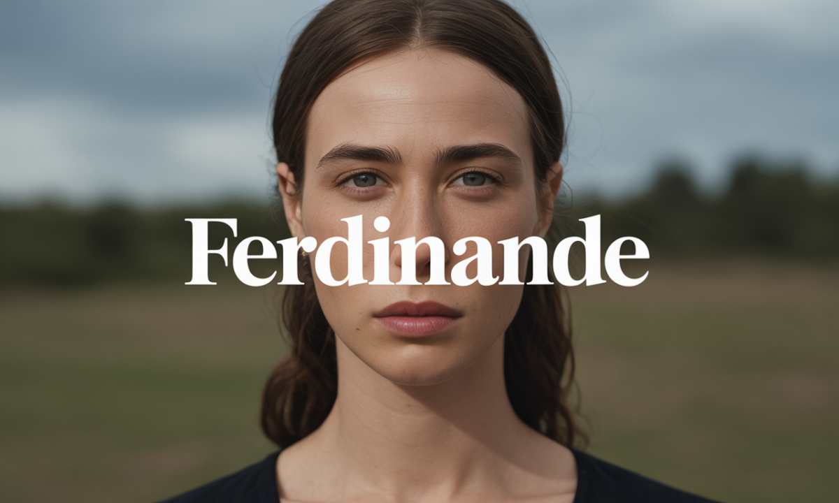 Illustration de Ferdinande, Prénoms