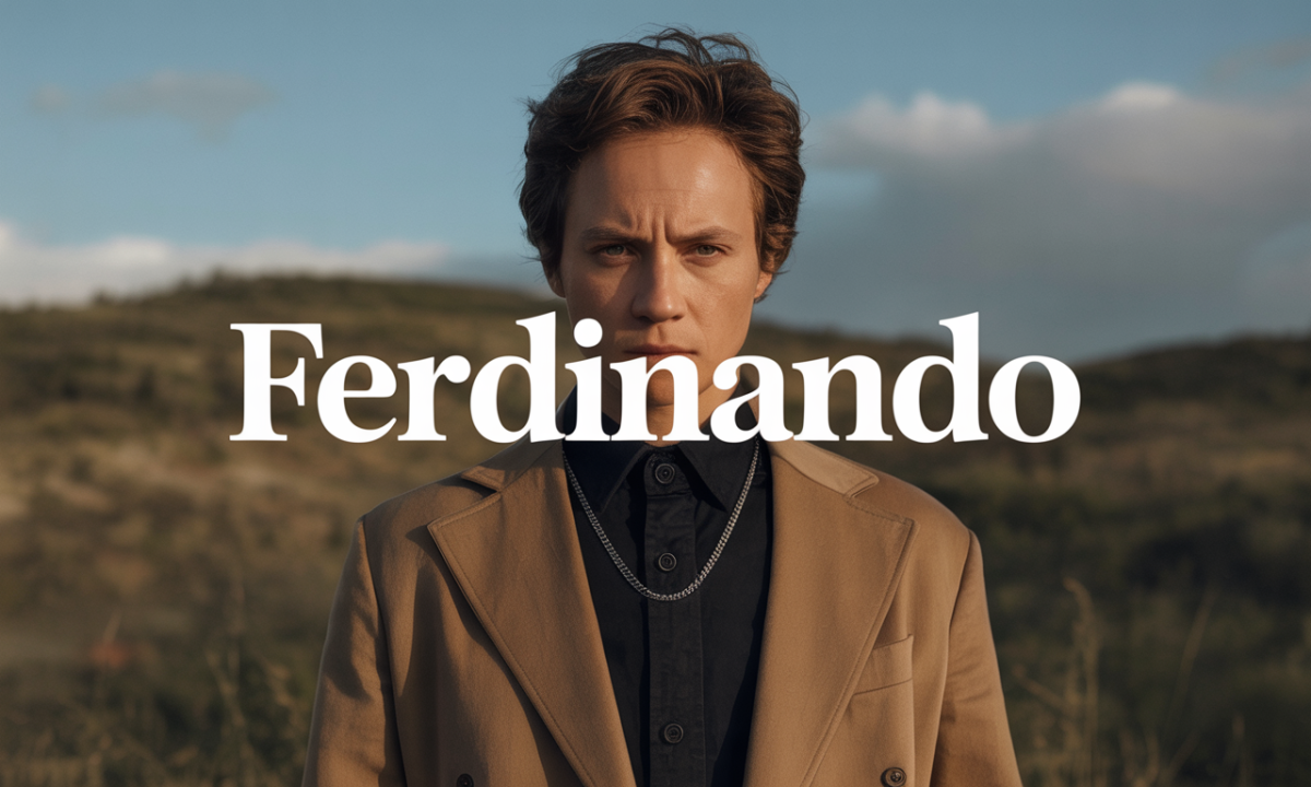 Illustration de Ferdinando, Prénoms