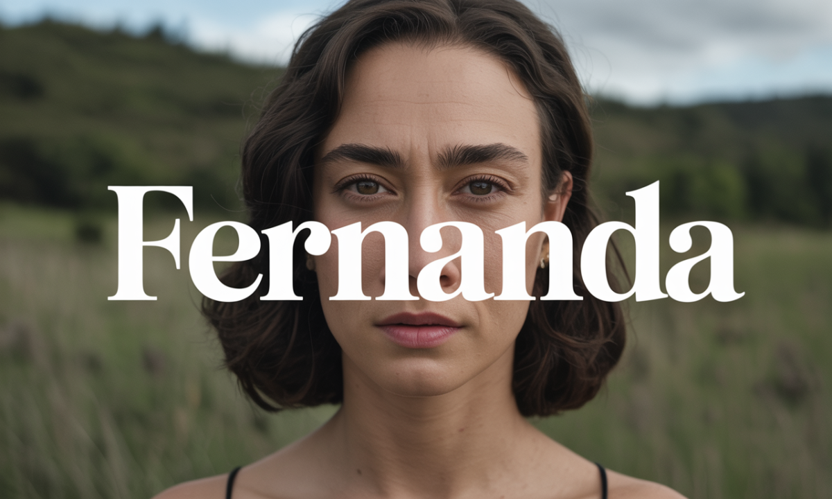 Illustration de Fernanda, Prénoms