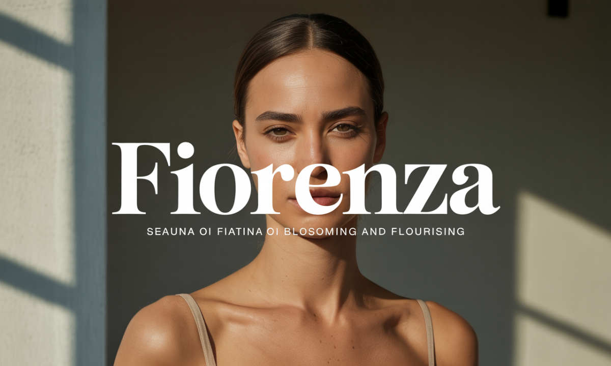 Illustration de Fiorenza, Prénoms