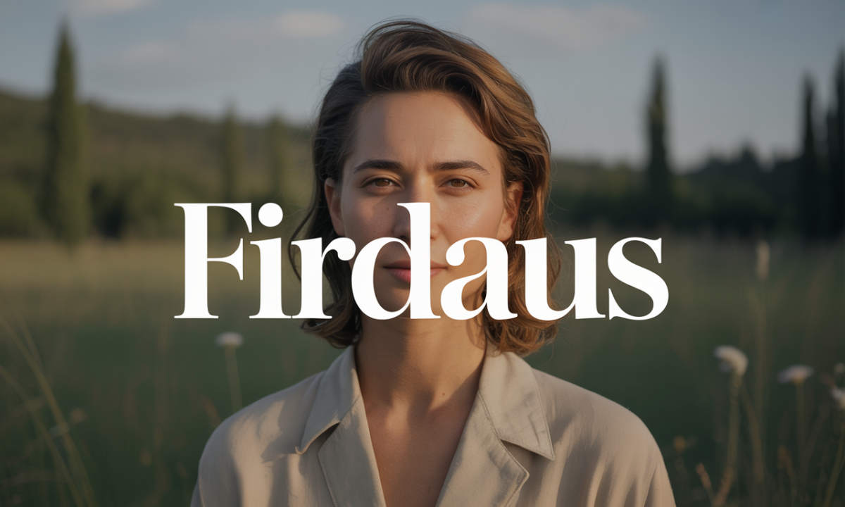 Illustration de Firdaus, Prénoms