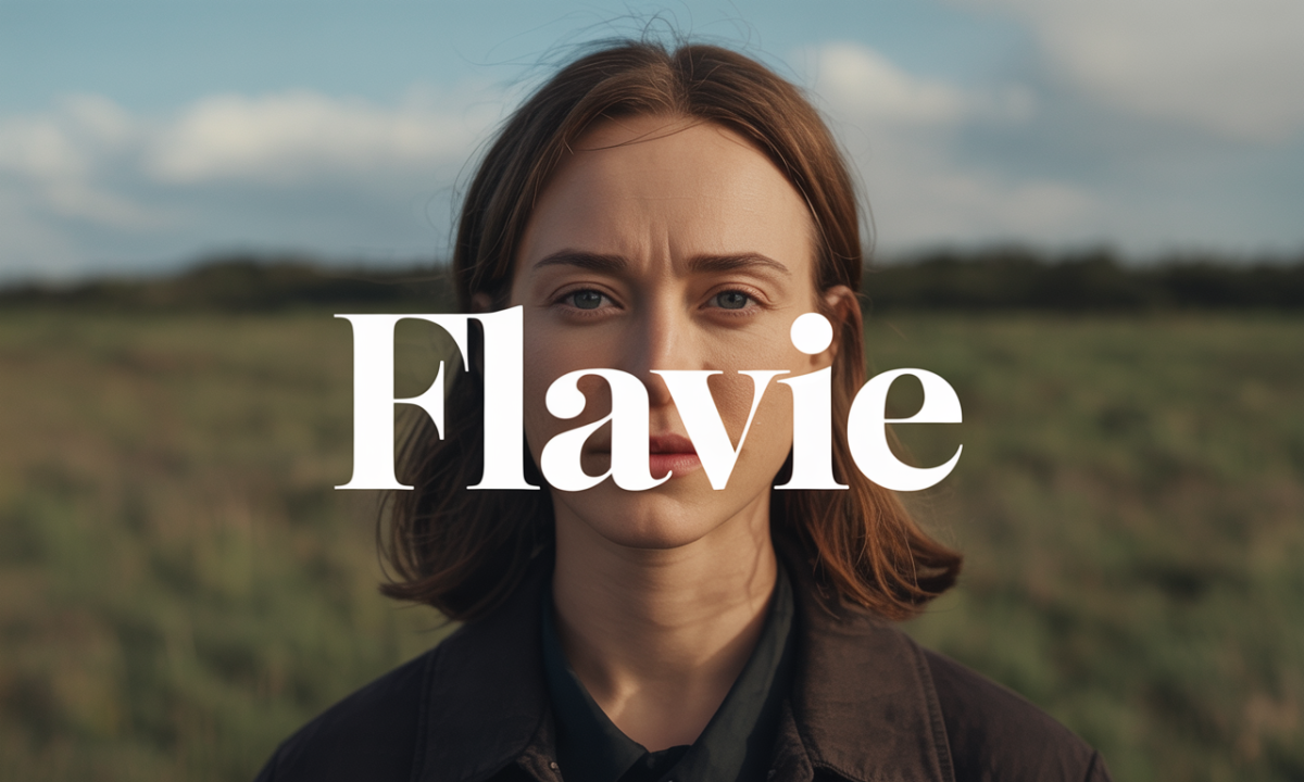 Illustration de Flavie, Prénoms