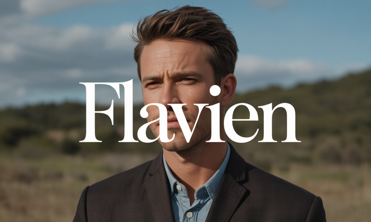 Illustration de Flavien, Prénoms