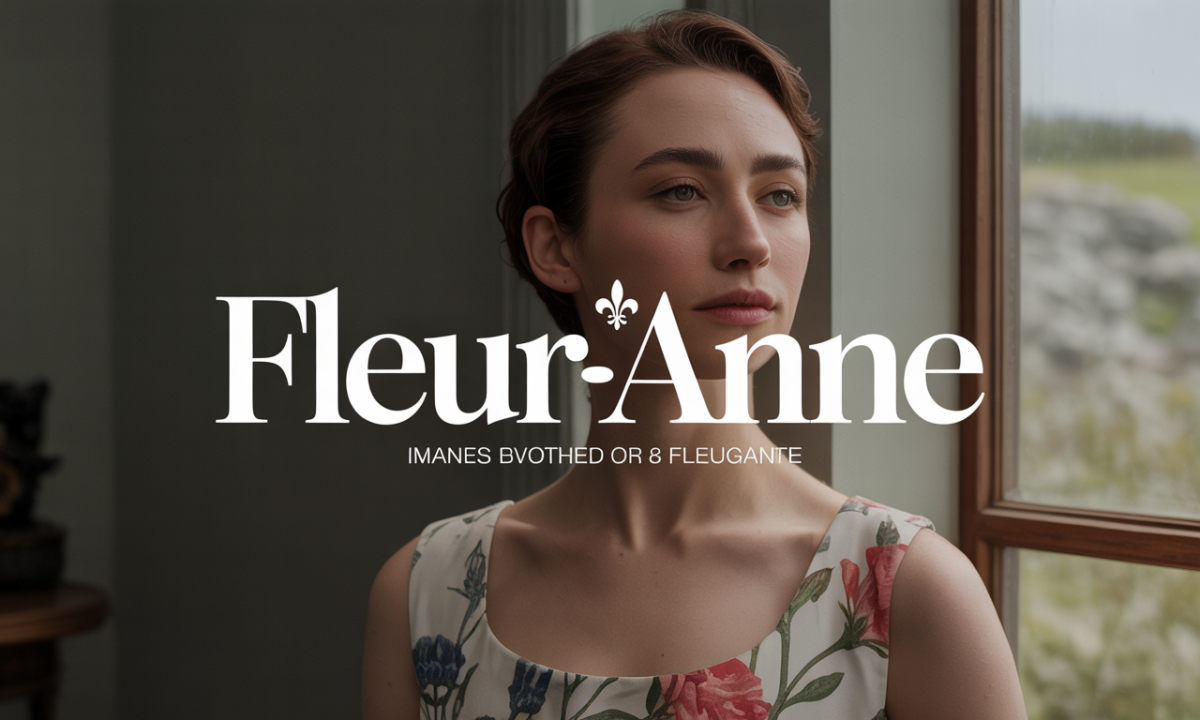 Illustration de Fleur-anne, Prénoms