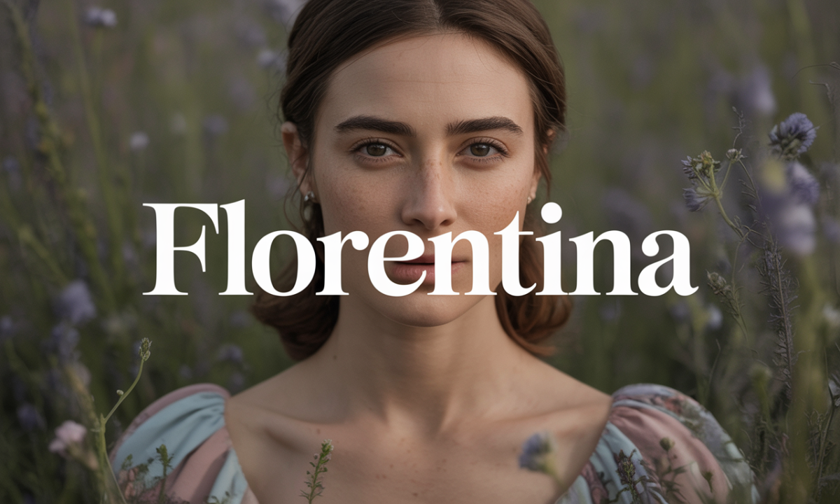 Illustration de Florentina, Prénoms