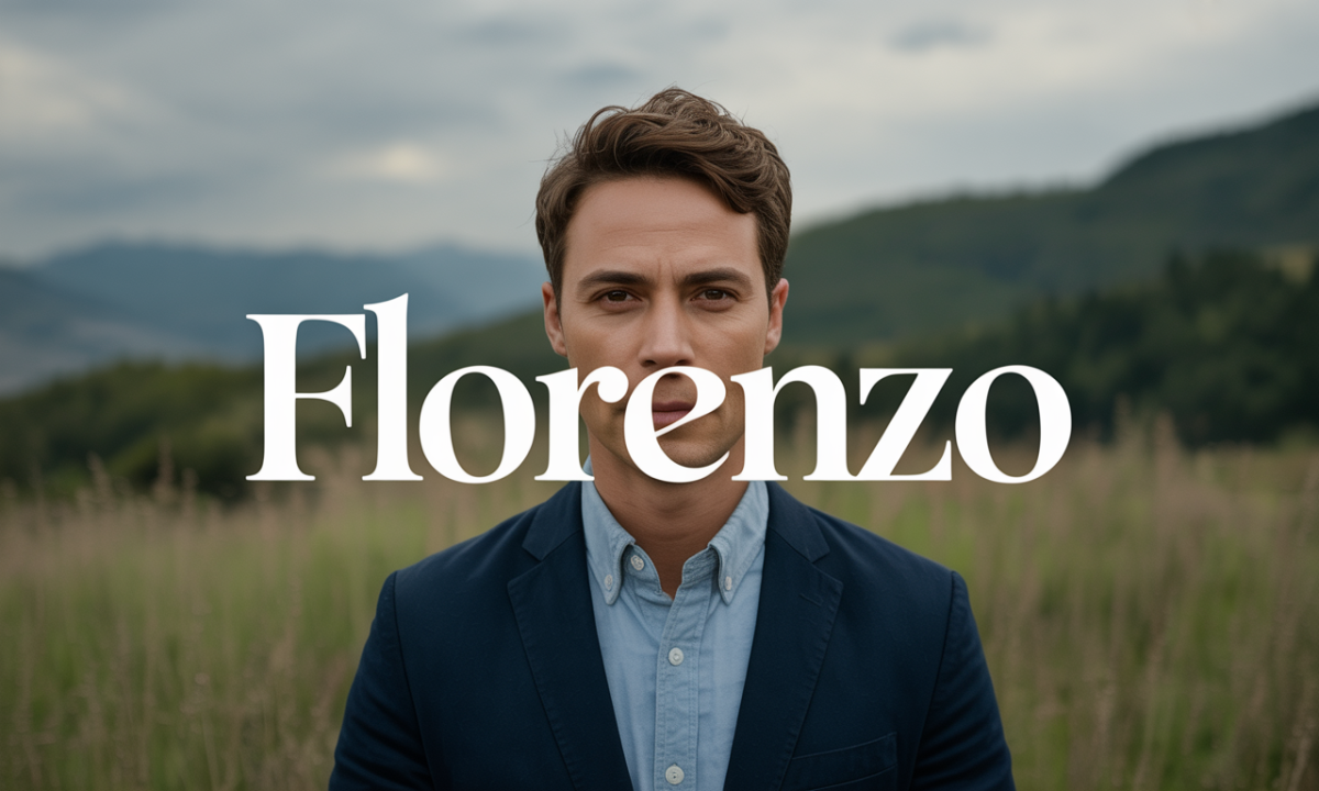 Illustration de Florenzo, Prénoms