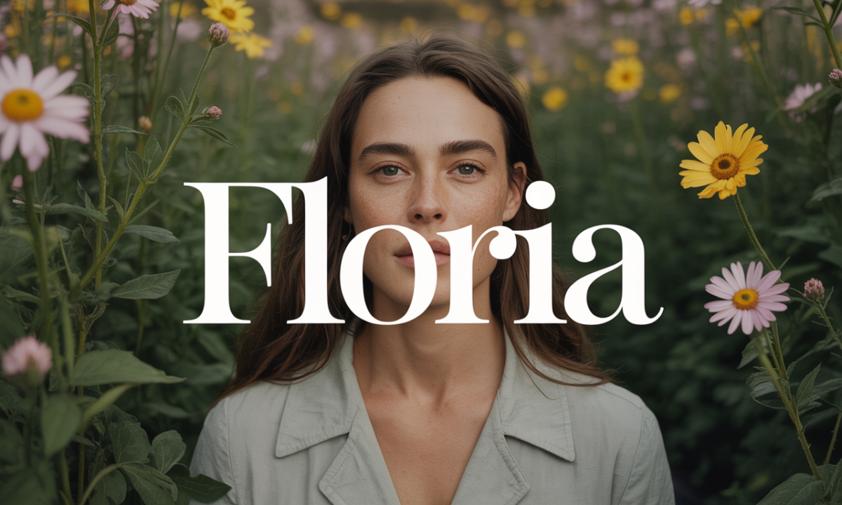 Illustration de Floria, Prénoms