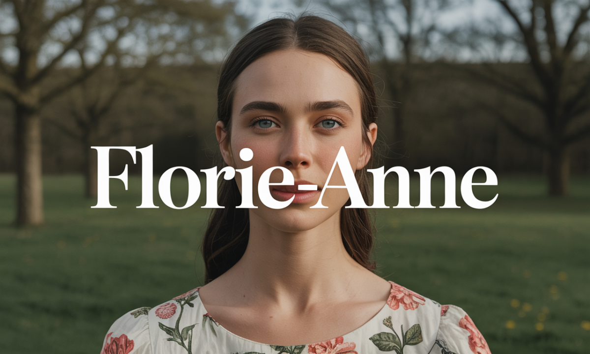 Illustration de Florie-anne, Prénoms