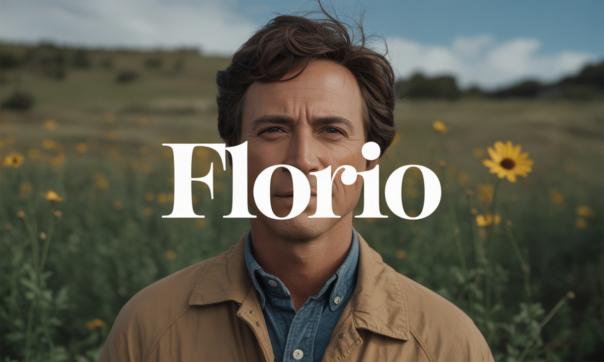 Illustration de Florio, Prénoms