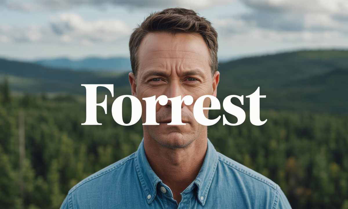 Illustration de Forrest, Prénoms