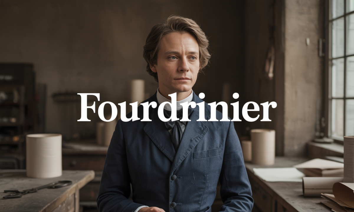 Illustration de Fourdrinier, Noms de famille