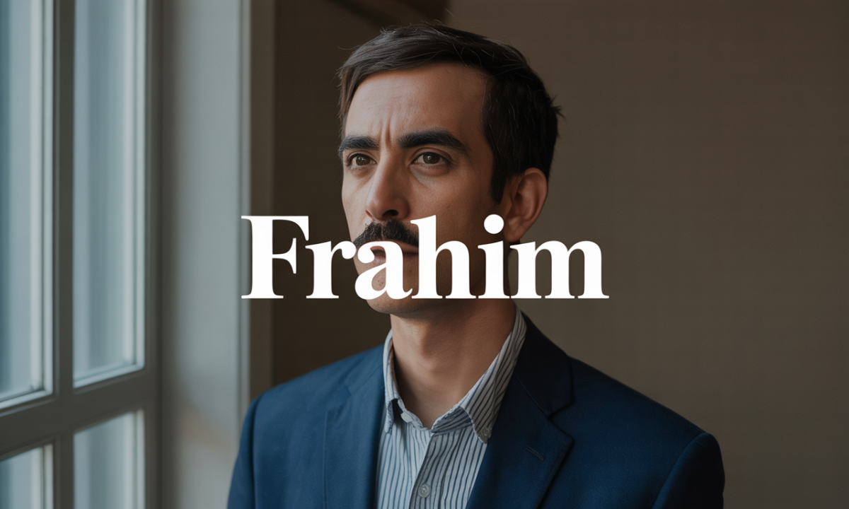 Illustration de Frahim, Prénoms