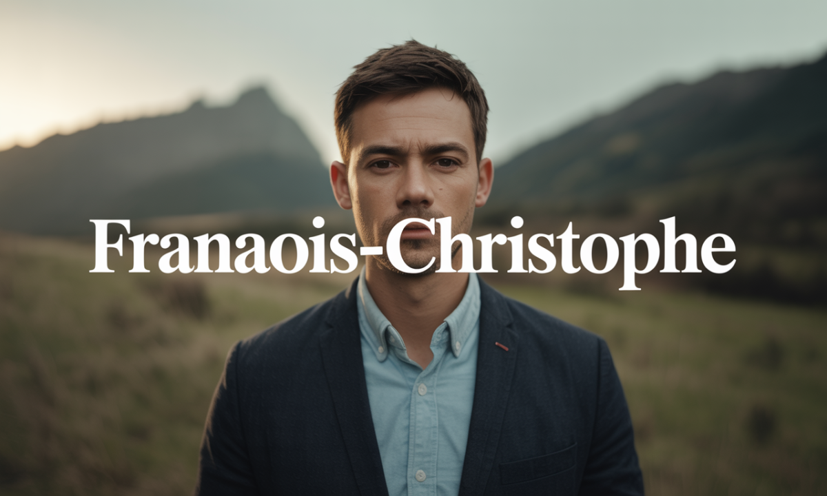 Illustration de Franaois-christophe, Prénoms