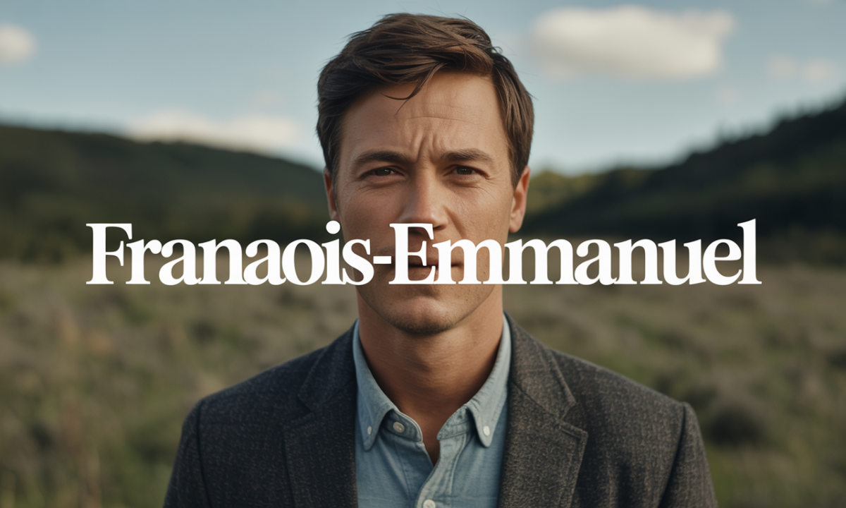 Illustration de Franaois-emmanuel, Prénoms