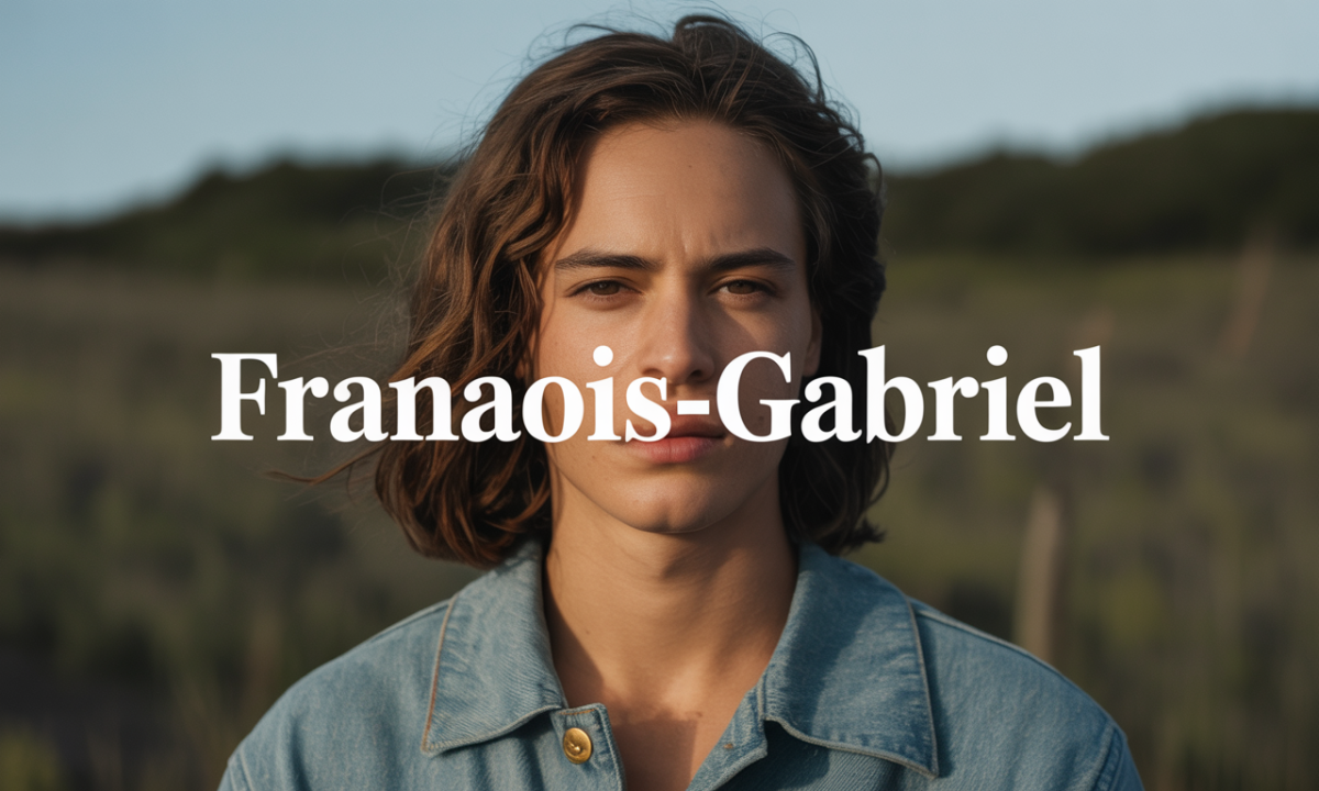 Illustration de Franaois-gabriel, Prénoms