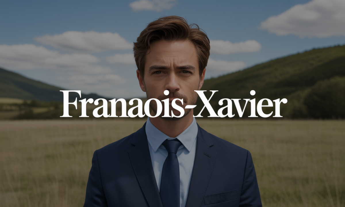 Illustration de Franaois-xavier, Prénoms