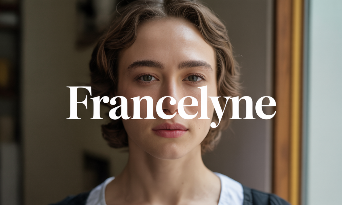 Illustration de Francelyne, Prénoms