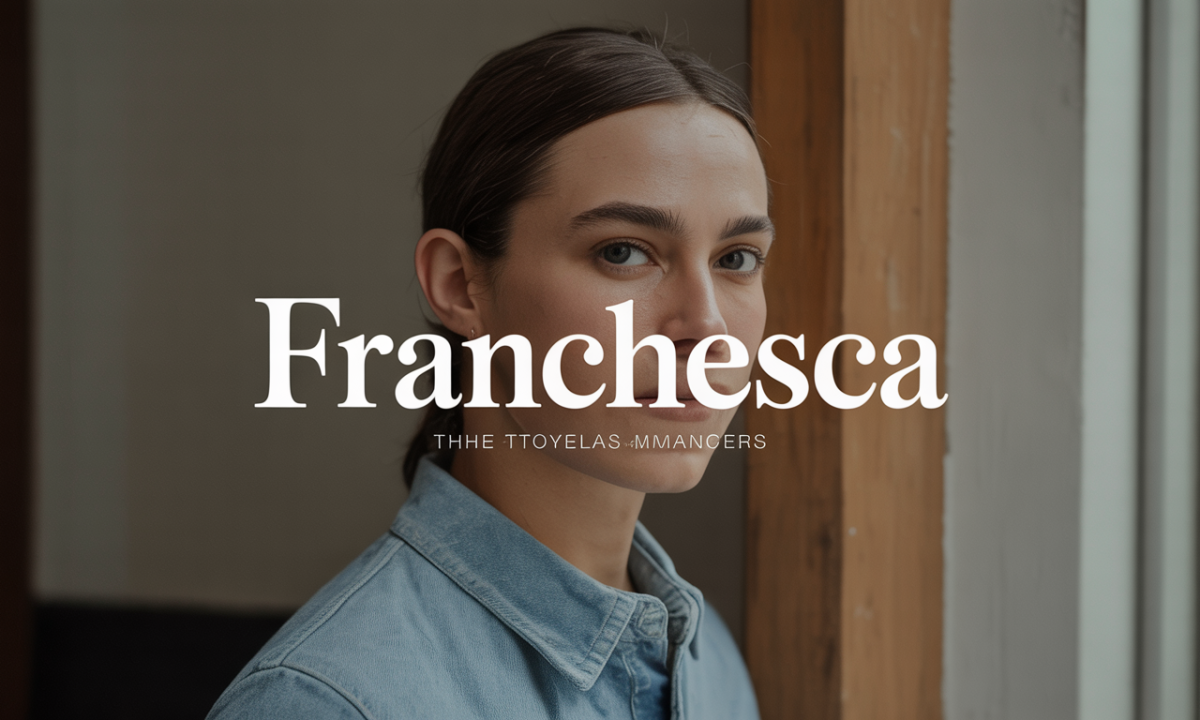 Illustration de Franchesca, Prénoms