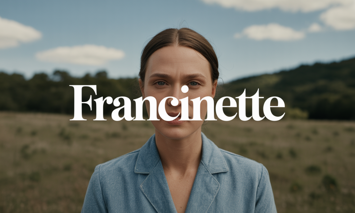 Illustration de Francinette, Prénoms