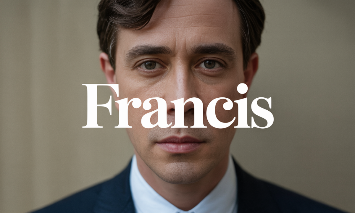 Illustration de Francis, Prénoms