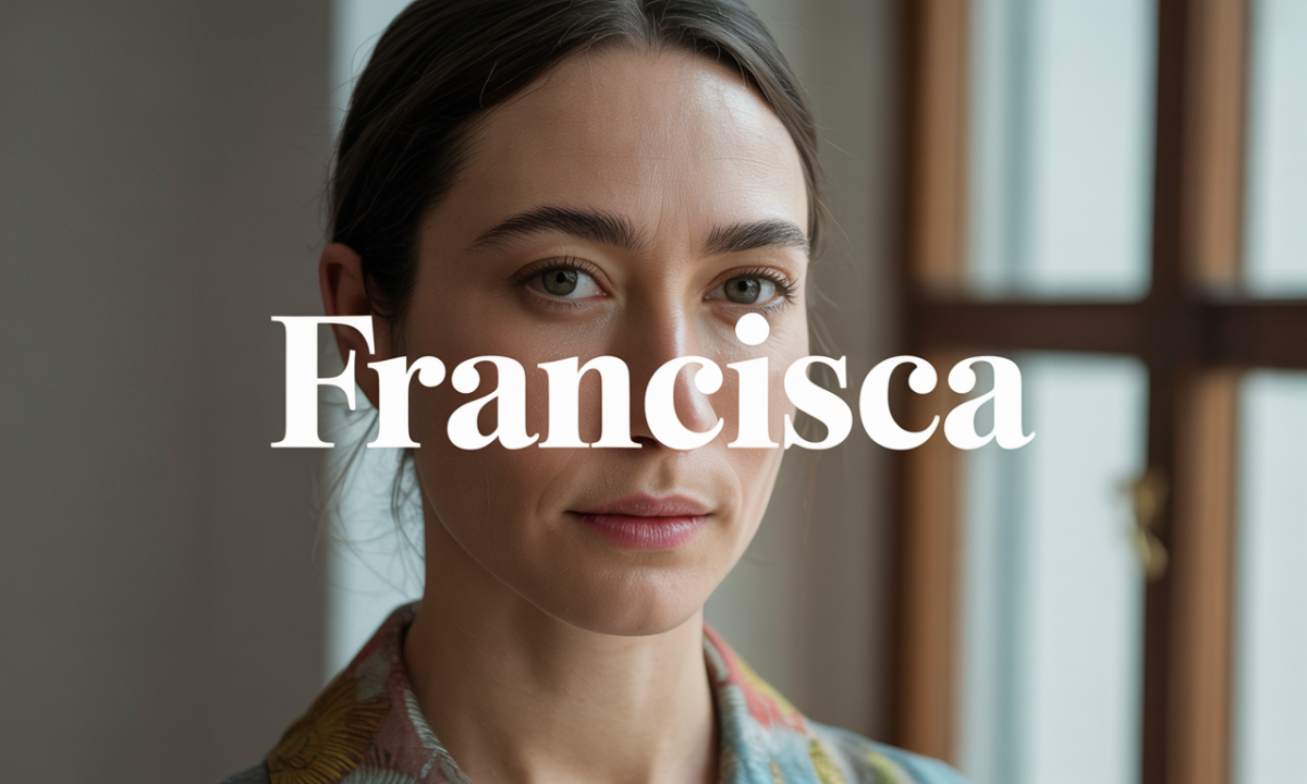 Illustration de Francisca, Prénoms