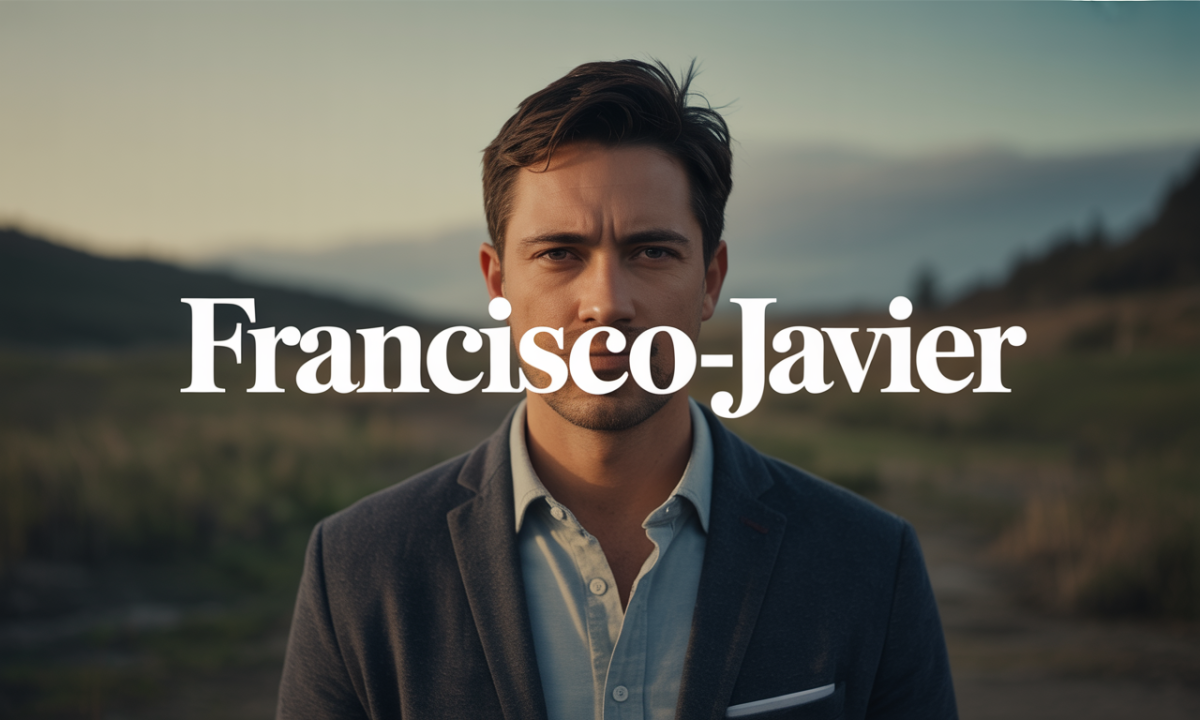 Illustration de Francisco-javier, Prénoms