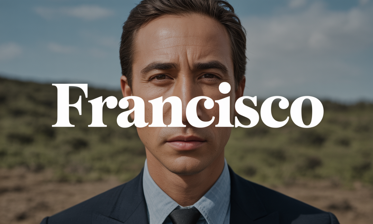 Illustration de Francisco, Prénoms
