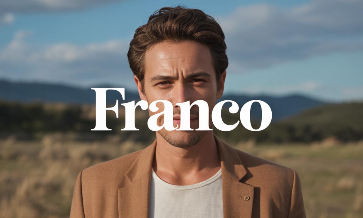 Illustration de Franco, Prénoms
