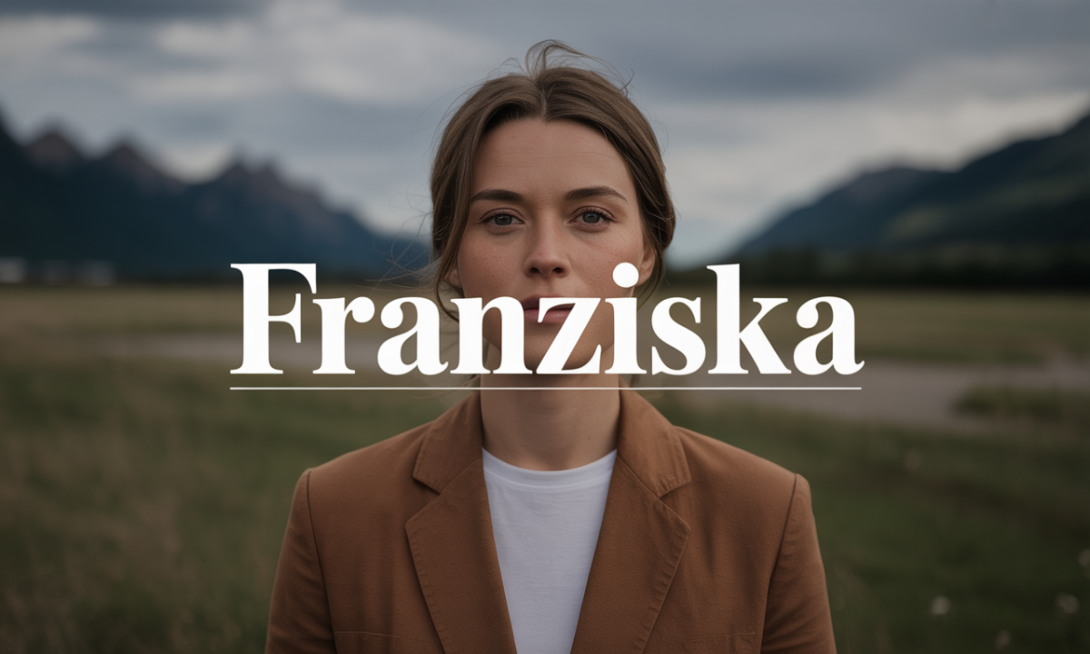 Illustration de Franziska, Prénoms