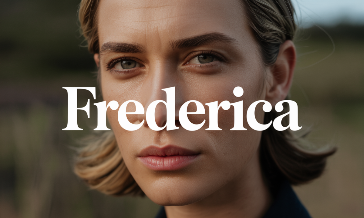 Illustration de Frederica, Prénoms