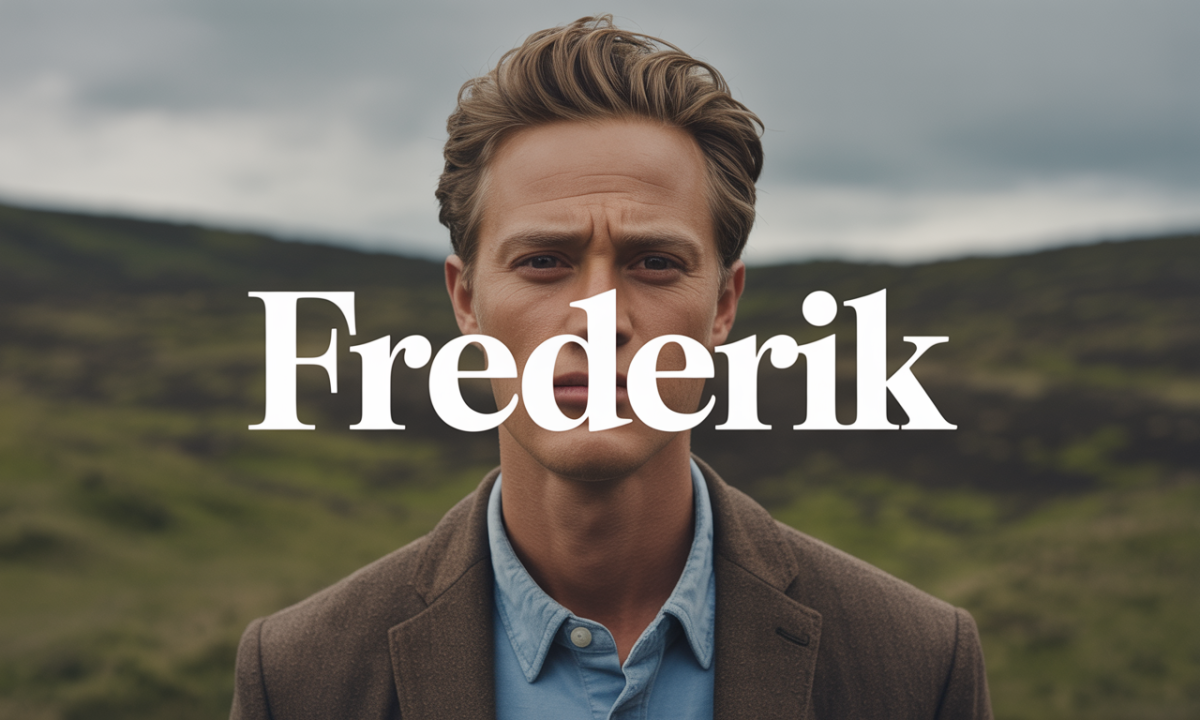 Illustration de Frederik, Prénoms