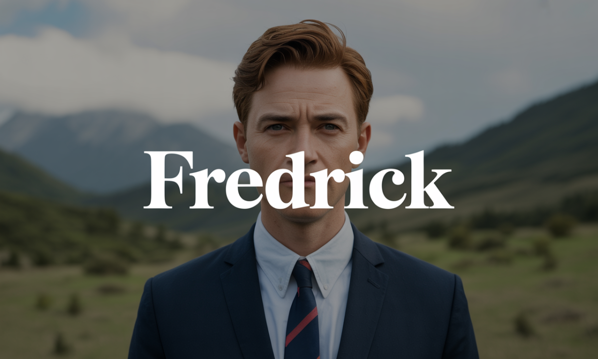 Illustration de Fredrick, Prénoms