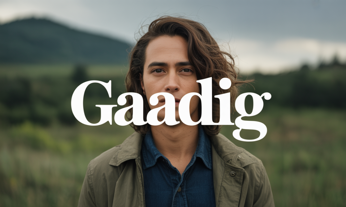 Illustration de Gaadig, Prénoms