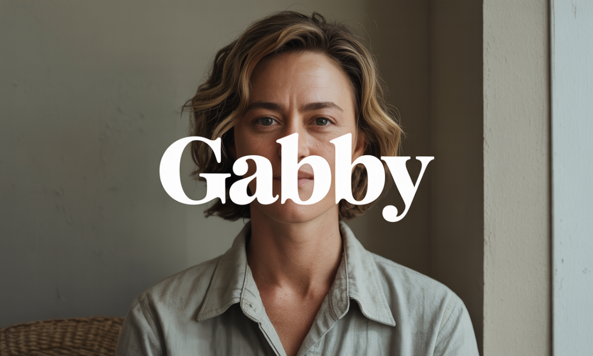 Illustration de Gabby, Prénoms