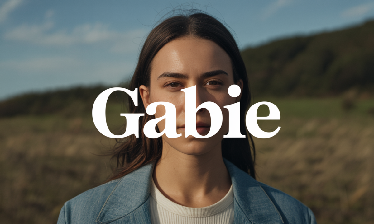 Illustration de Gabie, Prénoms