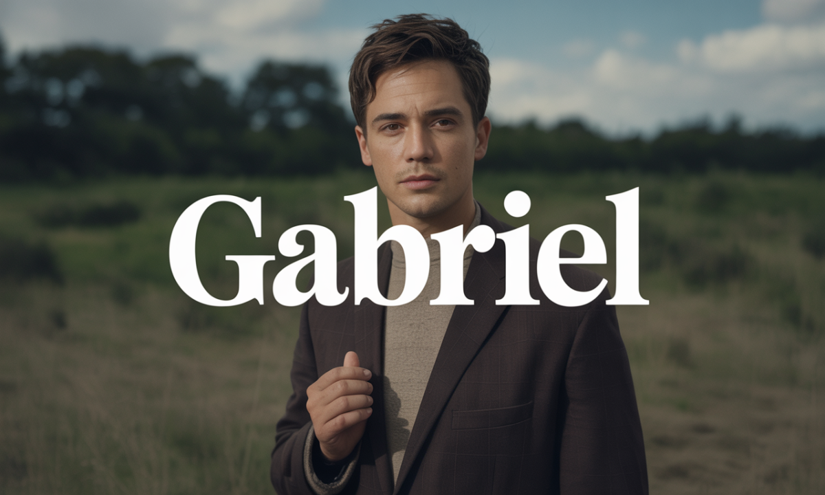 Illustration de Gabrial, Prénoms