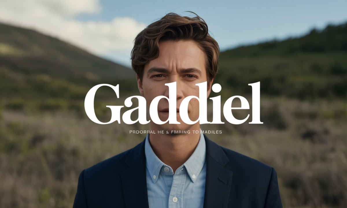 Illustration de Gaddiel, Prénoms