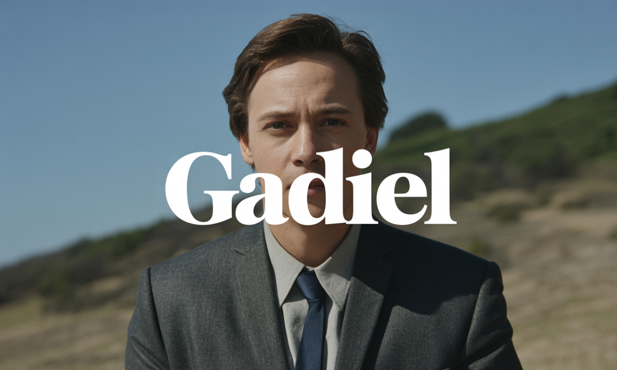 Illustration de Gadiel, Prénoms