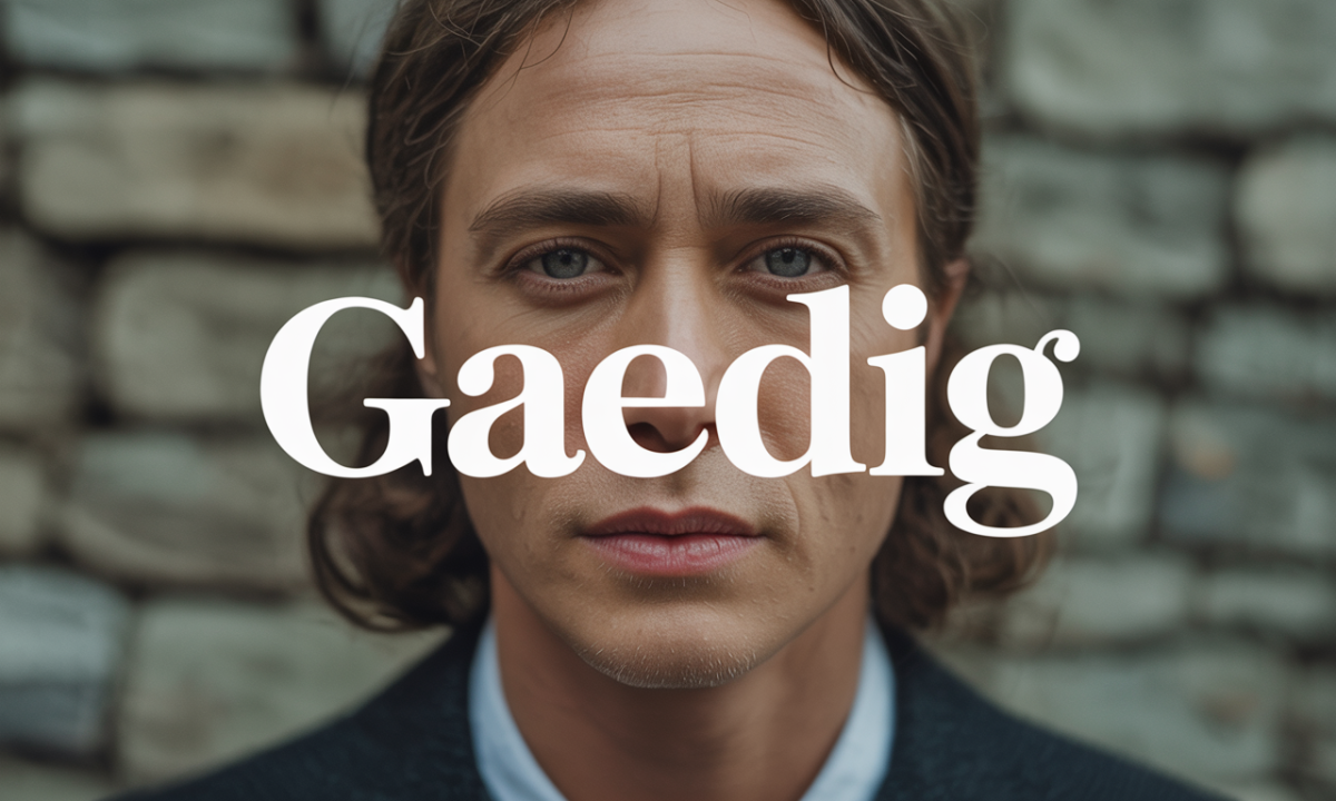 Illustration de Gaedig, Prénoms