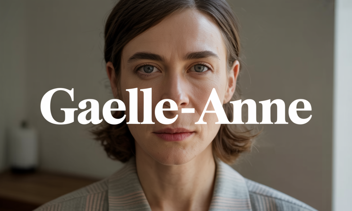 Illustration de Gaelle-anne, Prénoms