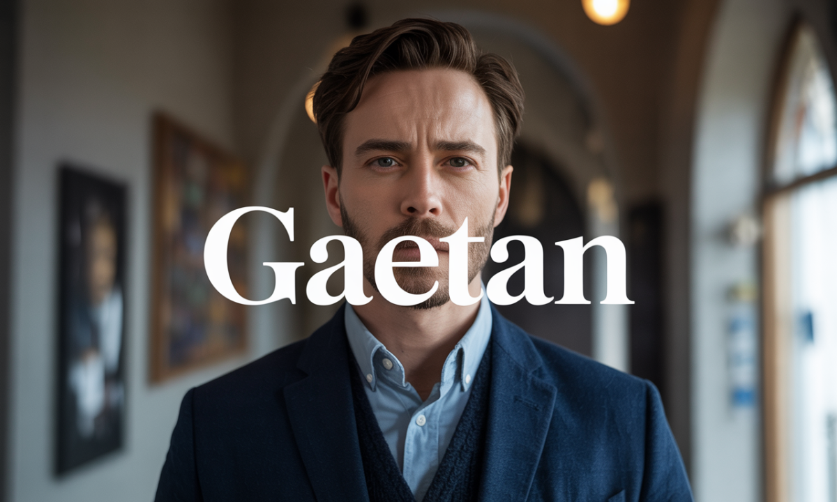 Illustration de Gaetan, Prénoms