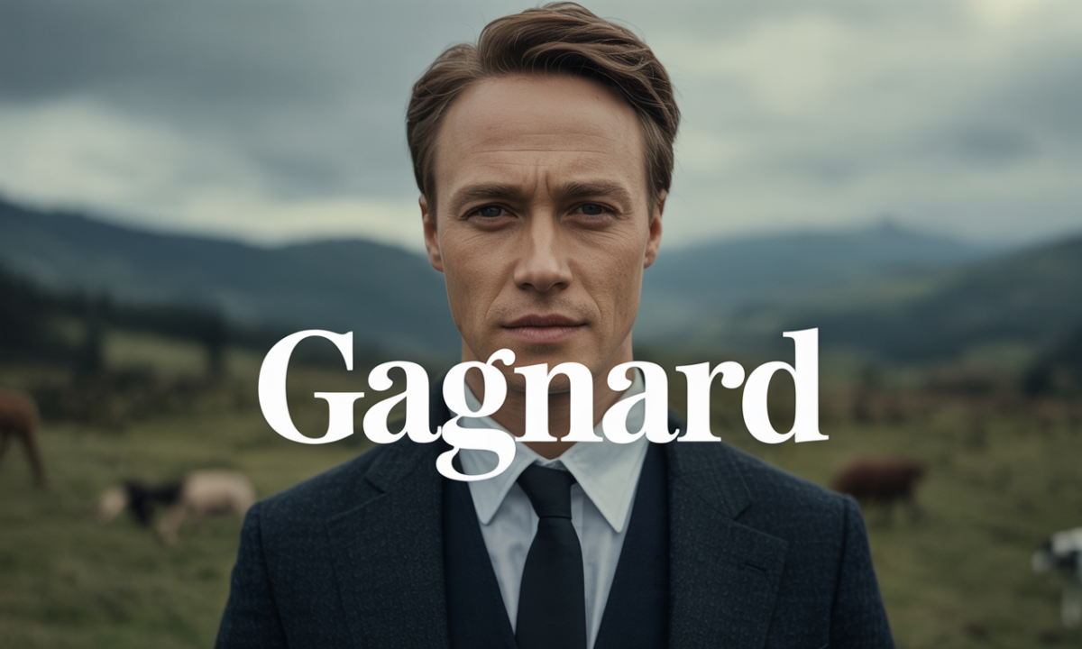 Illustration de Gagnard, Noms de famille