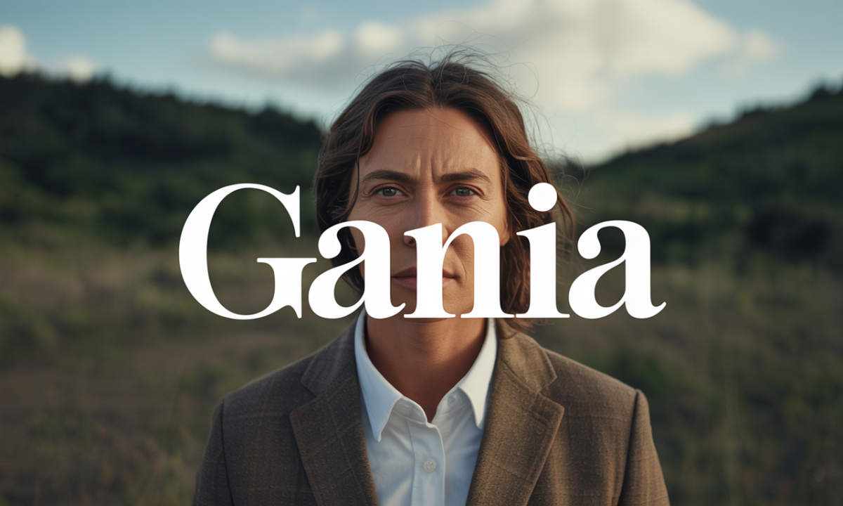 Illustration de Gania, Prénoms