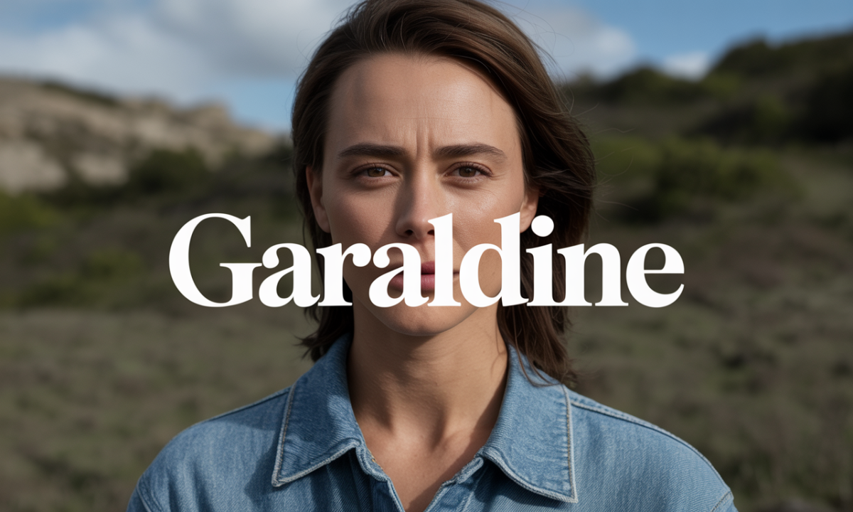 Illustration de Garaldine, Prénoms