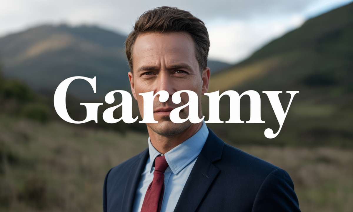 Illustration de Garamy, Prénoms