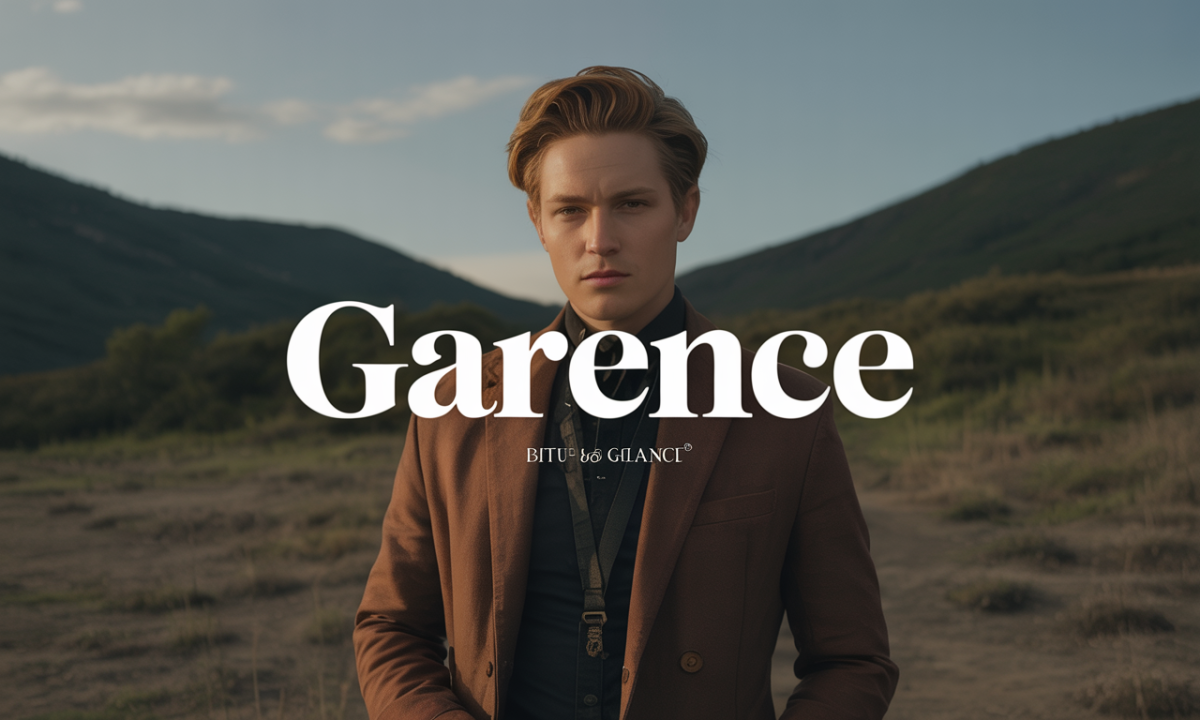 Illustration de Garence, Prénoms