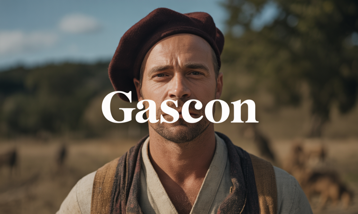 Illustration de Gascon, Noms de famille