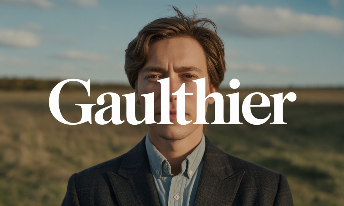 Illustration de Gaulthier, Prénoms