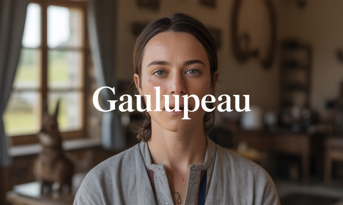 Illustration de Gaulupeau, Noms de famille
